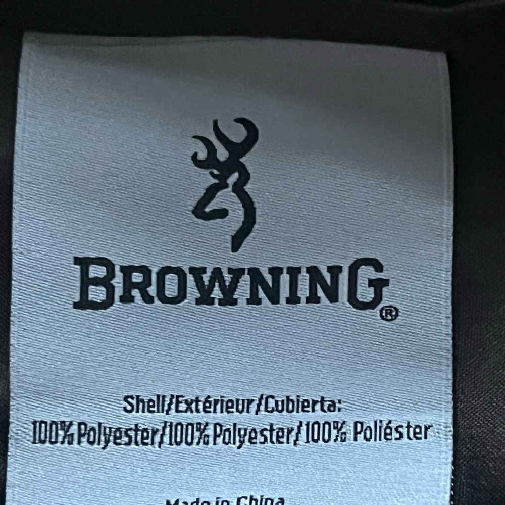 Browning Black, Brown and White Logo pillow sham pair